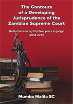 The contours of a developing Zambian Jurisprudence cover